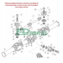 UNIA 9501 barstytuvo ratas su 16 pavarų