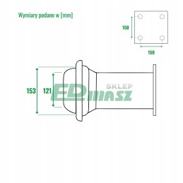5c Itališka vyriška jungtis su flanšu autocisternai