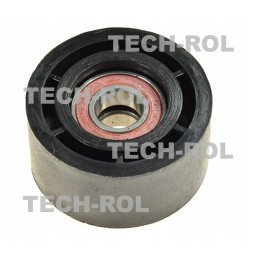 Plastikinis grandinės įtempimo volas dalgio barstytuvui