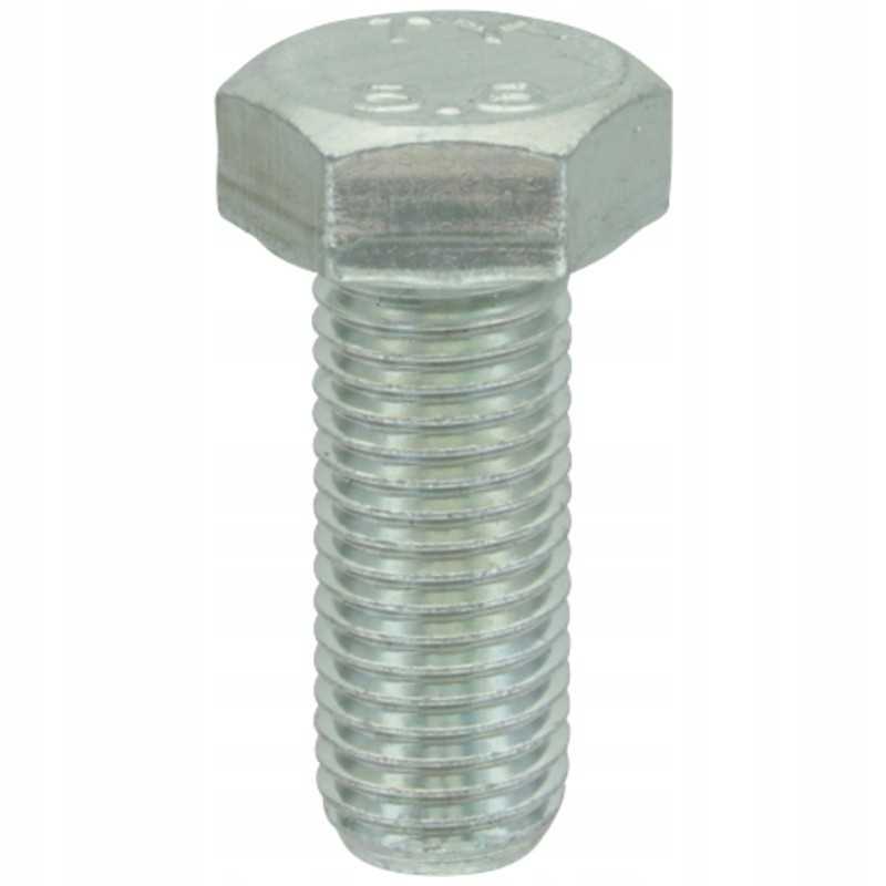 Šešiakampis varžtas, cinkuotas, m16x40, klasė 8 8 din 933