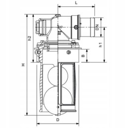 Perpildymo vožtuvas oe 60