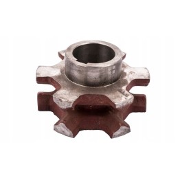 Lizdo ratas 50 mm skersinis griovelis 14 mm su 6 rcw sklaidytuvu