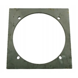 Kvadratinis plieninis flanšas 200 mm