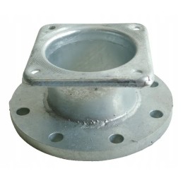 Adapteris su kvadratiniu ir standartiniu flanšu