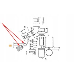 Rg00023570 fiksavimo rankenos skersmuo 40 mm