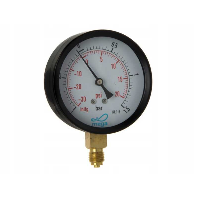 Vakuuminis manometras fi 80mm 1 4 colių statinės tanklaivis