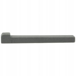 Nosies pleištinis įdubimas su nosimi 12x8x80 mm din 6887