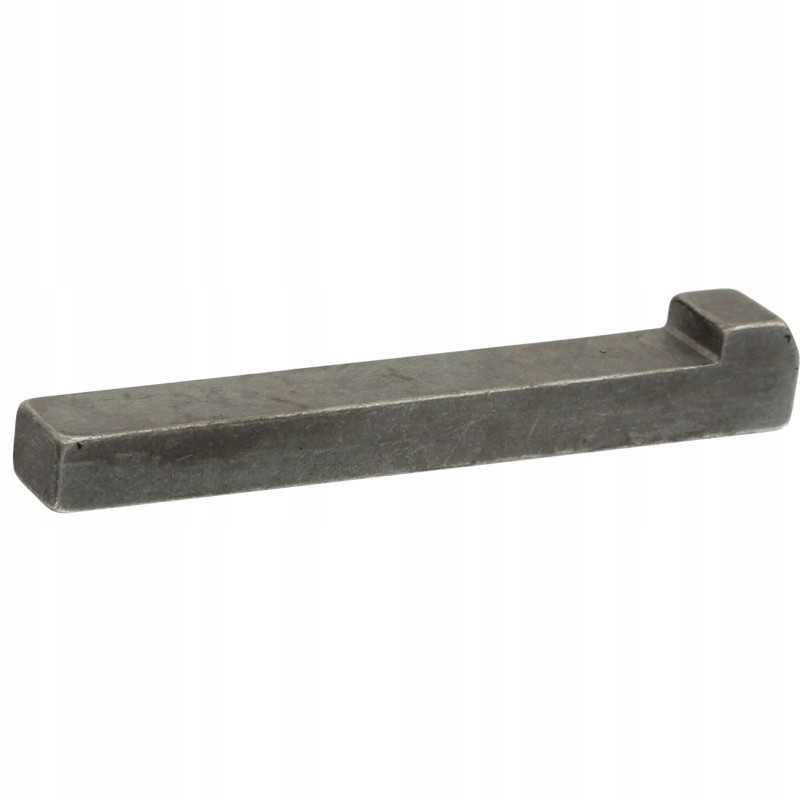 Nosies pleištinis įdėklas su nosimi 10x8x70 mm din 6887