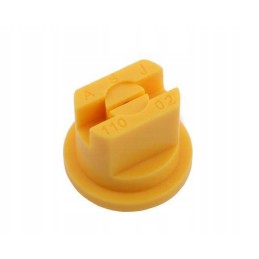 Apsauginis plokščias ventiliatoriaus antgalis, geltonas