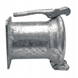 Kištukas su flanšu 150mm 4050220595 granitas