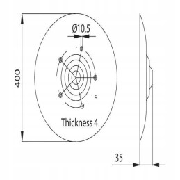 Sėjimo noragėlių diskas 400x4 amazon 961301