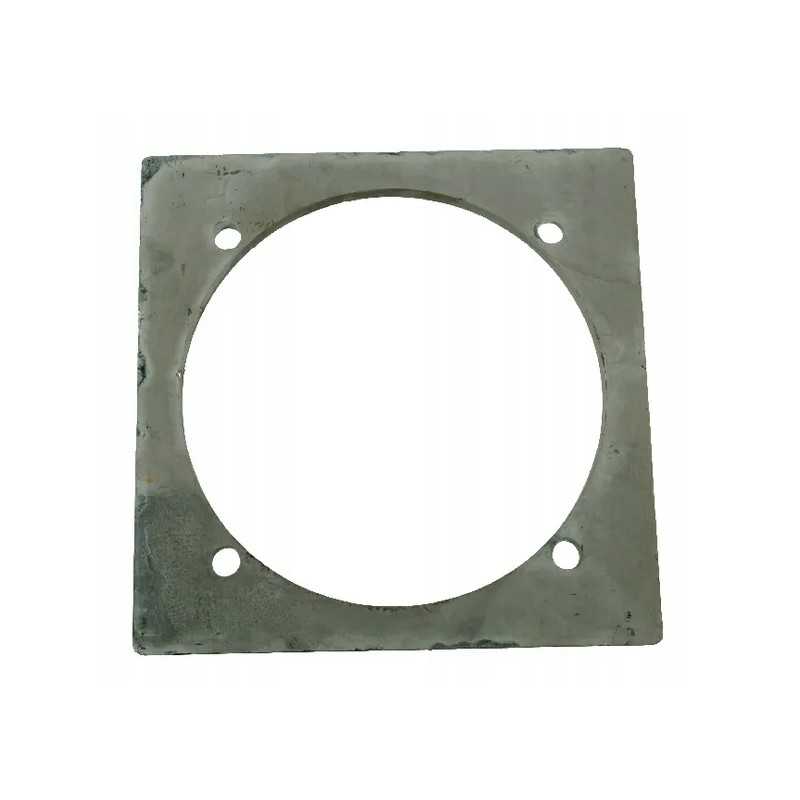 Kvadratinis plieninis flanšas 160 mm