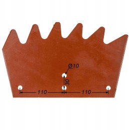 Mėšlo kratytuvo barstymo būgno šukos