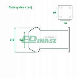 Perrot 6c jungtis su flanšu tanklaiviui