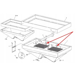 Žiūrėjimo stiklas 5 mm x 80 mm x 140 mm barstytuvas 2032030070