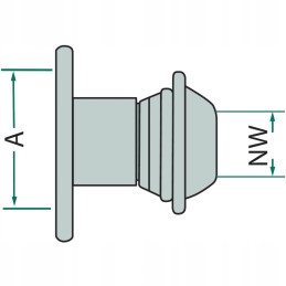 Lizdas su flanšu 4050220594