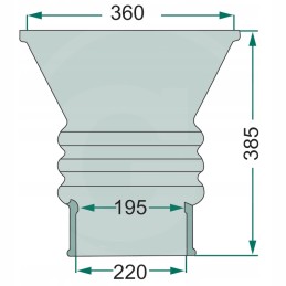 Pildymo piltuvas su dangteliu ir spaustuku 405405149