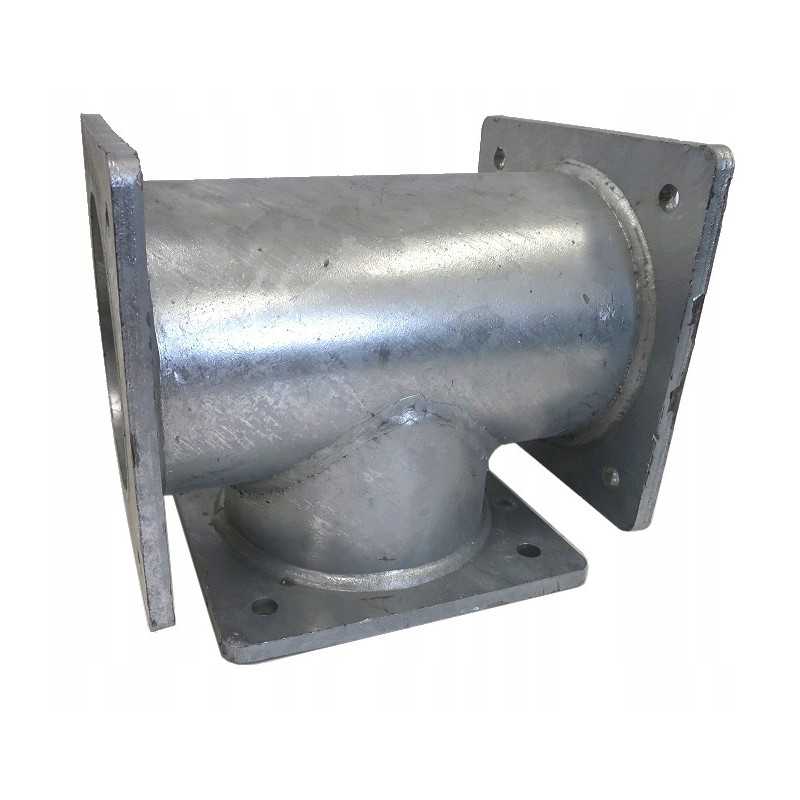 Trišakis su trimis kvadratiniais flanšais 6 6 6