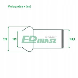 Vidinė jungtis 5c perrot 4c sriegis tanklaiviui
