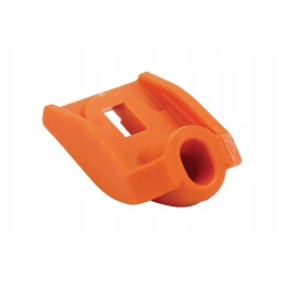 930140 plastikinė jungtis iš oranžinės spalvos