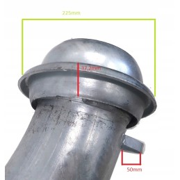 KKV jungtis su kvadratiniu flanšu luk 6 45