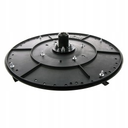 Bunkerio barstymo diskas su 4 sodo peiliais