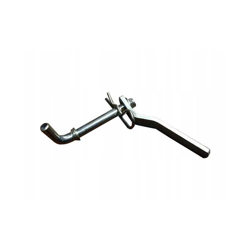 Šonus jungiančios virvės atjungimo mechanizmas naujas