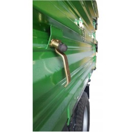 Šonus jungiančios virvės atjungimo mechanizmas naujas