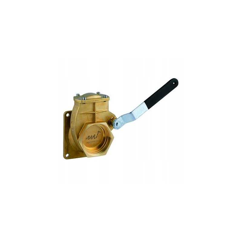 Svirtinis sklendė su 6 sriegiais ir flanšu