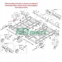 Tytan Apollo grandinės jungtis 2244 05 00 500 01