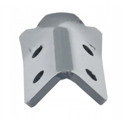 Vertikalaus adapterio kampinis peilis kairėje dešinėje