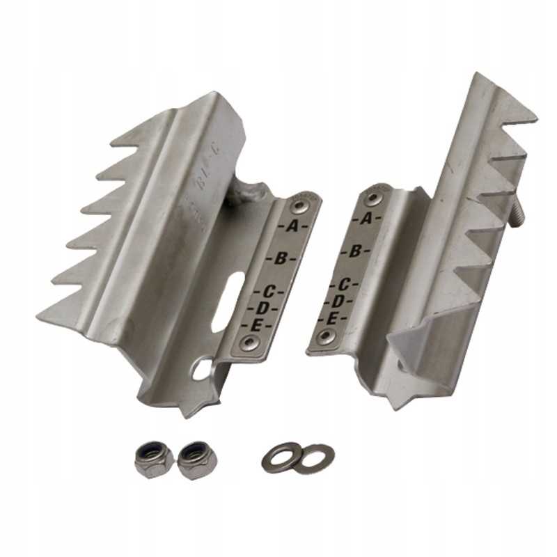 Ašmenų rinkinys, skleidžiantis 10 m lietaus