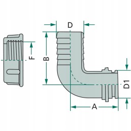 Žarnos jungtis 37 5 40 670116640
