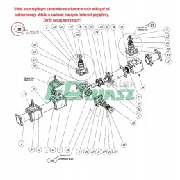 Tvirtinimas barstytuvų rinkiniui Tytan, 01 310 m6