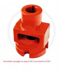 Pleištinės griovelio movos skleistuvo galas n 213 2