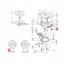 Atraminė poveržlė kairioji vicon vnb2334778 rs c 655