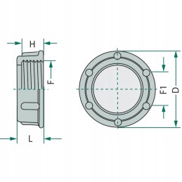 Sąjunginė veržlė 6702002060