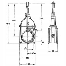 Slydimo vožtuvas tanklaiviui 6c mz