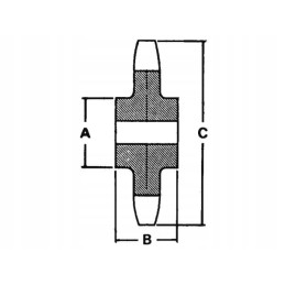 Kohlswa grandinės ratas 55 62 su 7