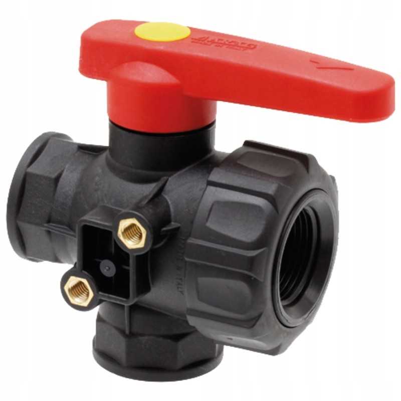 Trijų krypčių rutulinis vožtuvas 1bsp 16bar arag