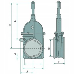 Vartų vožtuvas mz art 0075 eco 4050075150000