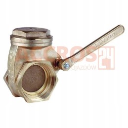 Statinės priekabos vožtuvas 4 su svirtimi 2 x sriegiu