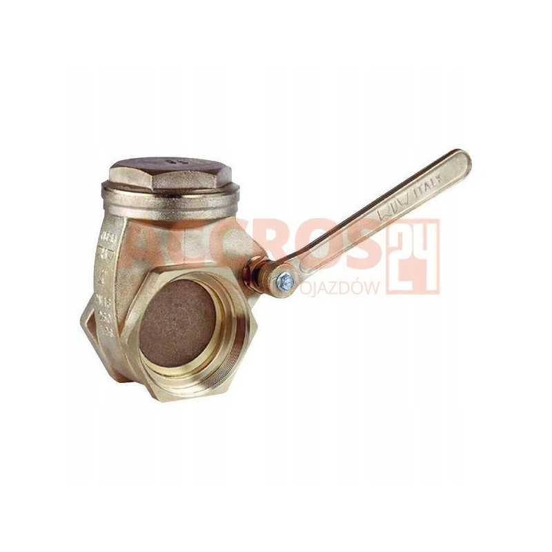 Statinės priekabos vožtuvas 4 su svirtimi 2 x sriegiu