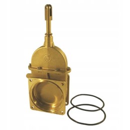 Vamzdžio bako vartų vožtuvas MZ 8 colių, du flanšai 180 mm