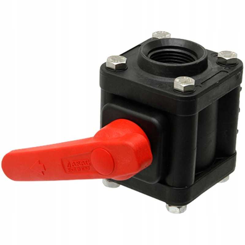 Rutulinis vožtuvas 16bar 1bsp arag