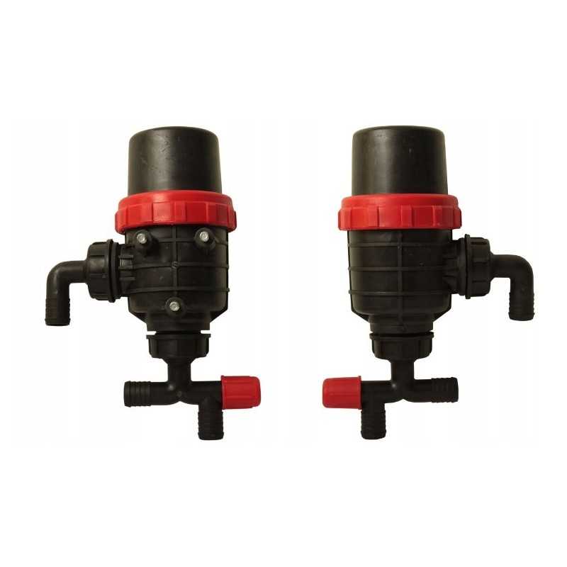 Mažas purkštuvo siurbimo filtras, 25 mm jungtys