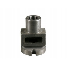 Antgalis yra sujungtas su barstytuvo pjaustytuvu