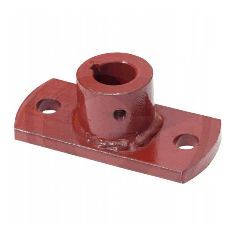 Laikiklis sujungia vejapjovės tvirtinimo angas