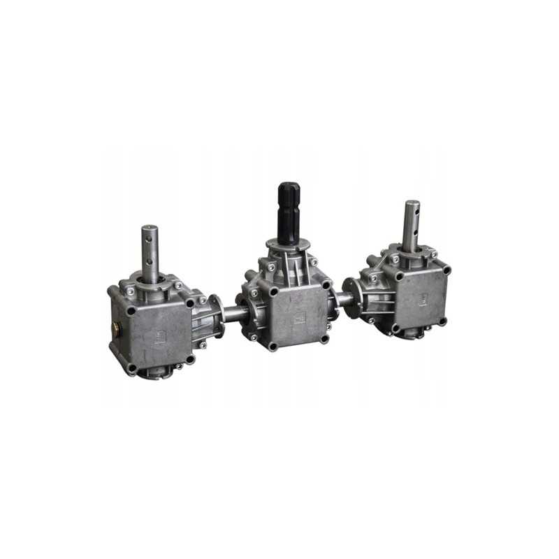 Triguba paskirstymo kampinė pavara