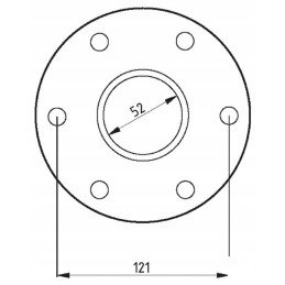 Išlyginimo disko stebulė ap 21 1861020010